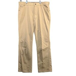 Levi's Men's Action Jeans Straight Leg Tan 38x32 Vintage Skosh More Room